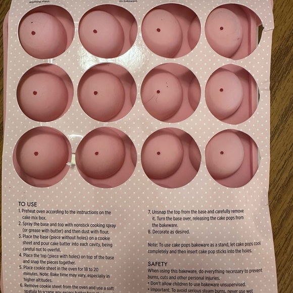 Sunny Side Up Bakery Cake Pop Bakeware - Picture 2 of 2